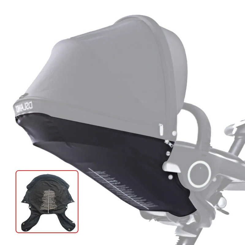 Backrest Cloth Cover For Stokke Xplory V2 V3 V4 V5 Dsland Series Pushchair DIY Backboard Cover Baby Stroller Accessories