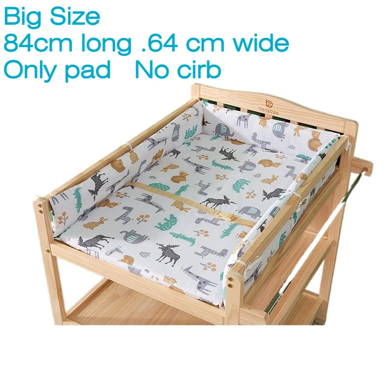 Baby Cribs Accessories, pure cotton cotton pad, urine soft a variety of colors to choose from, easy to clean and simple to store