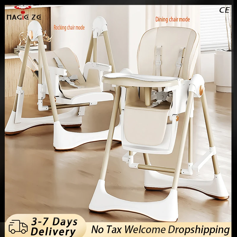 Baby High Chair Dining Table Chair for kid Baby Swing Chair Infant Chair Children's Feeding Chair Baby food chair Todddler Chair