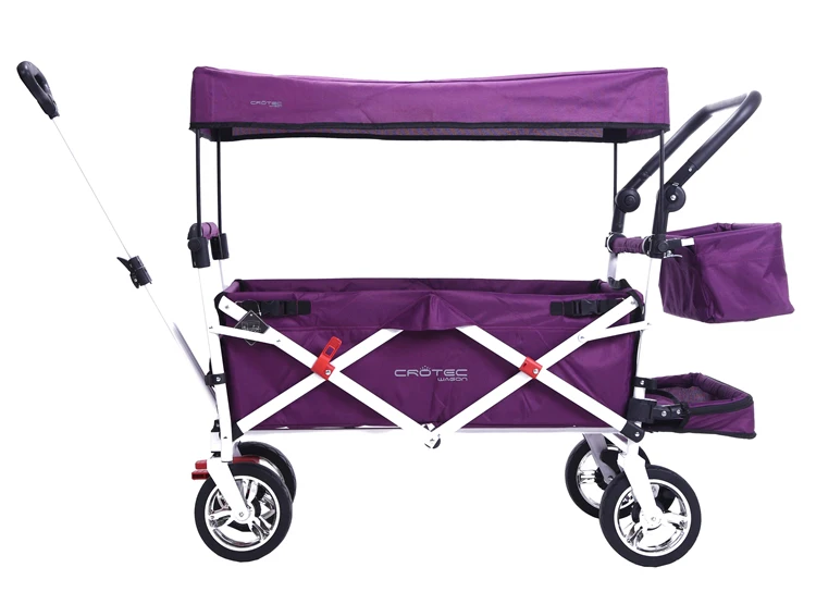 CROTEC WAGON 3 Camper CT6L Extended Stroller Bed Twin Stroller can be seated and folded extend 107cm