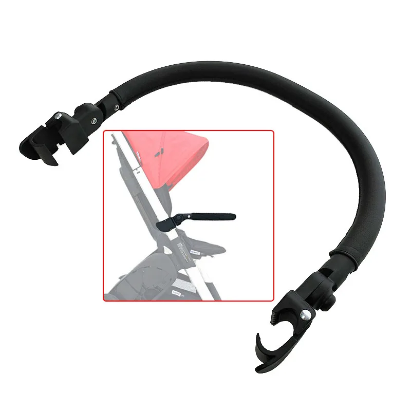 Stroller Armrest For Bugaboo Ant Bumper Bar Leather Cover Baby Buggy Handrail Security Fence DIY Replacement Accessories
