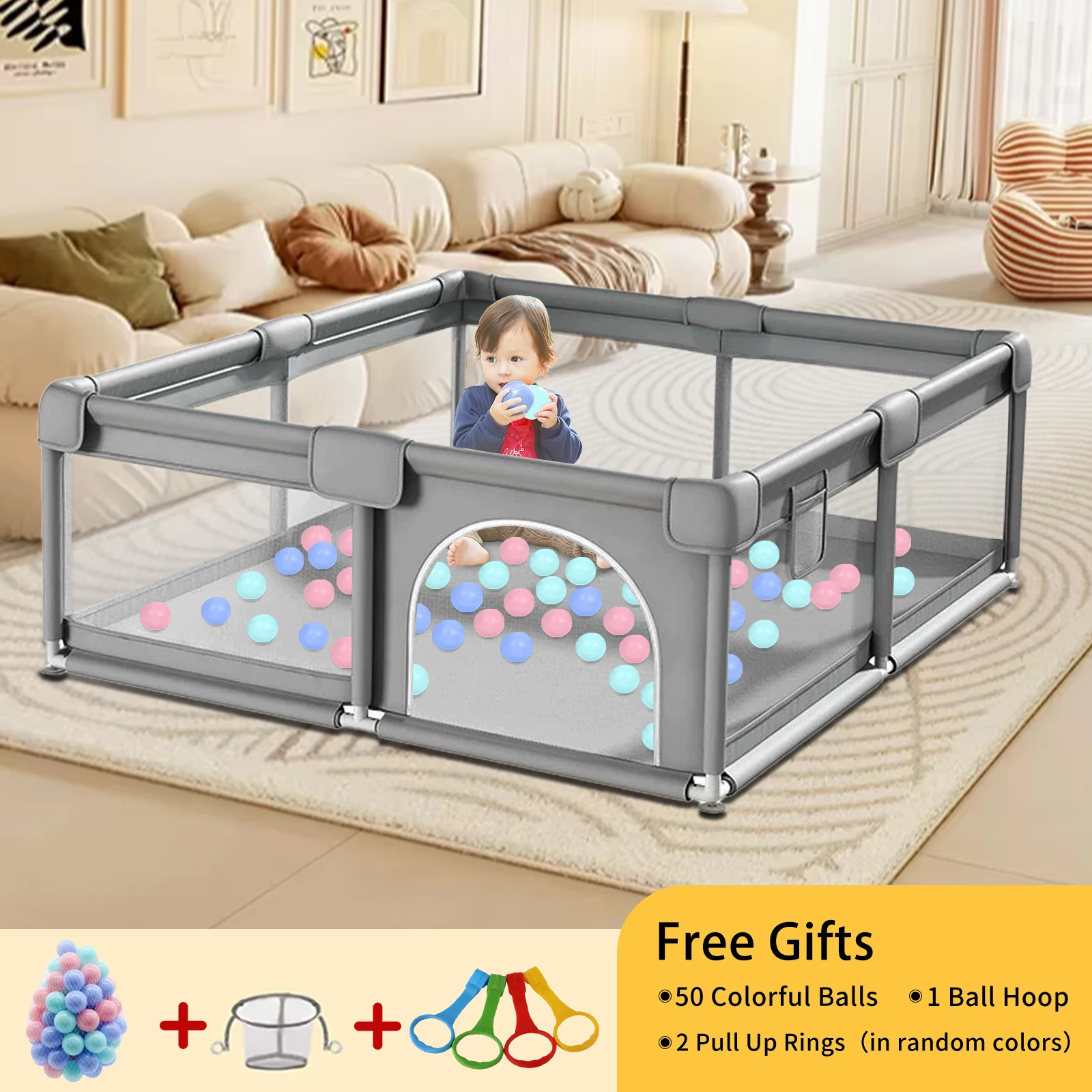 Baby Fence Baby Playground Baby Park Baby Bed Children Playground Baby Cot Playpen Baby Toy Children's Play Tent Baby Game Park