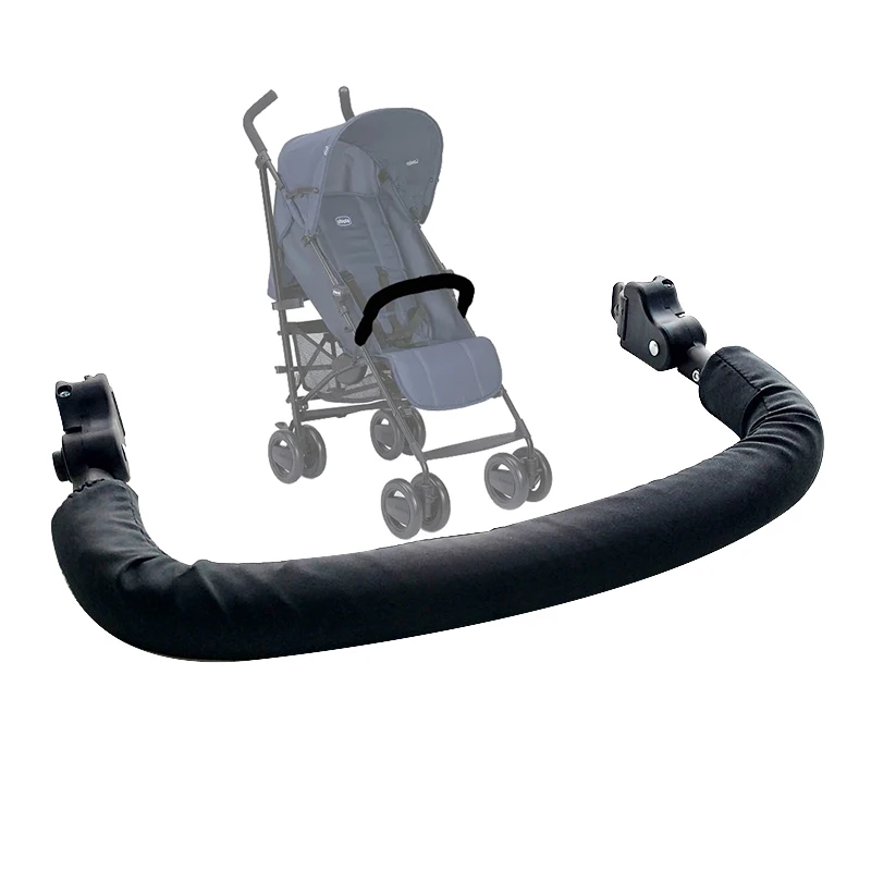 Buggy Bumper Bar For Chicco London Echo Basic Lite Way Pushchair Adjustable Stroller Armrest Safety Bar Replace Baby Barrier
