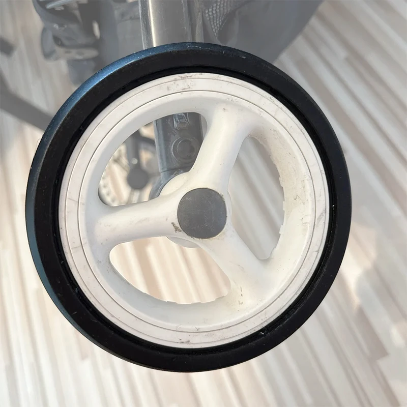 Stroller Tire For Cybex Libelle Pushchair Rear Wheel PU Tubeless Back Tyre Cover Baby Buggy Repalcement Accessories